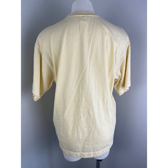 Disney x H&M Pastel Butter Yellow Mouse Ears T-Shirt XS - Picture 3 of 5